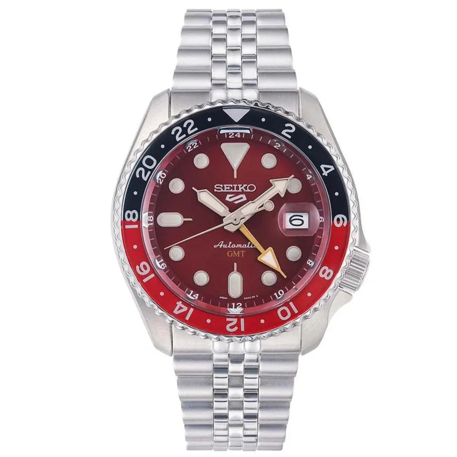 Seiko Ssk031k1 Seiko 5 Sports Gmt Automático
