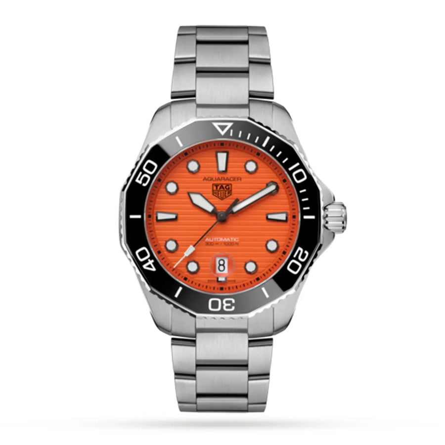 Reloj de hombre Tag Heuer Aquaracer Professional 300 43mm Buzo Naranja