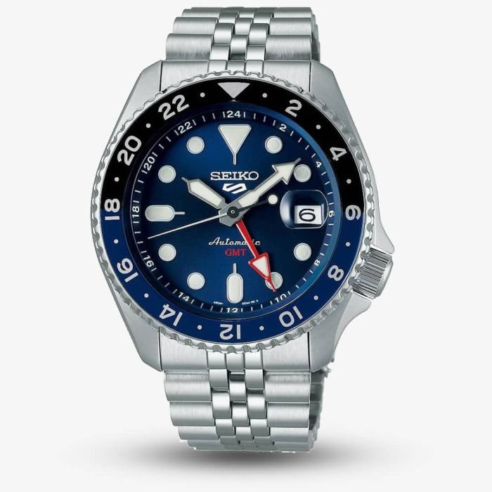 Seiko Ssk003k1 Seiko 5 Sports Gmt Automático