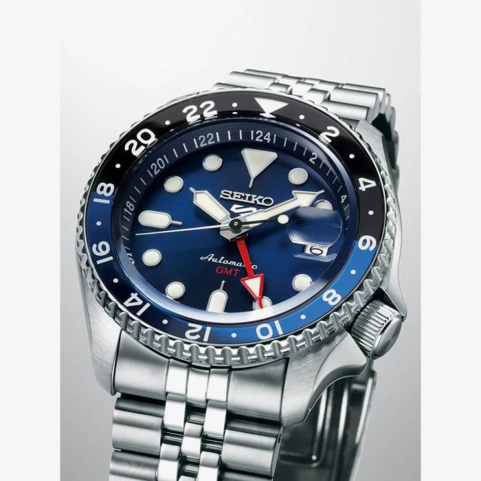 Seiko Ssk003k1 Seiko 5 Sports Gmt Automatic