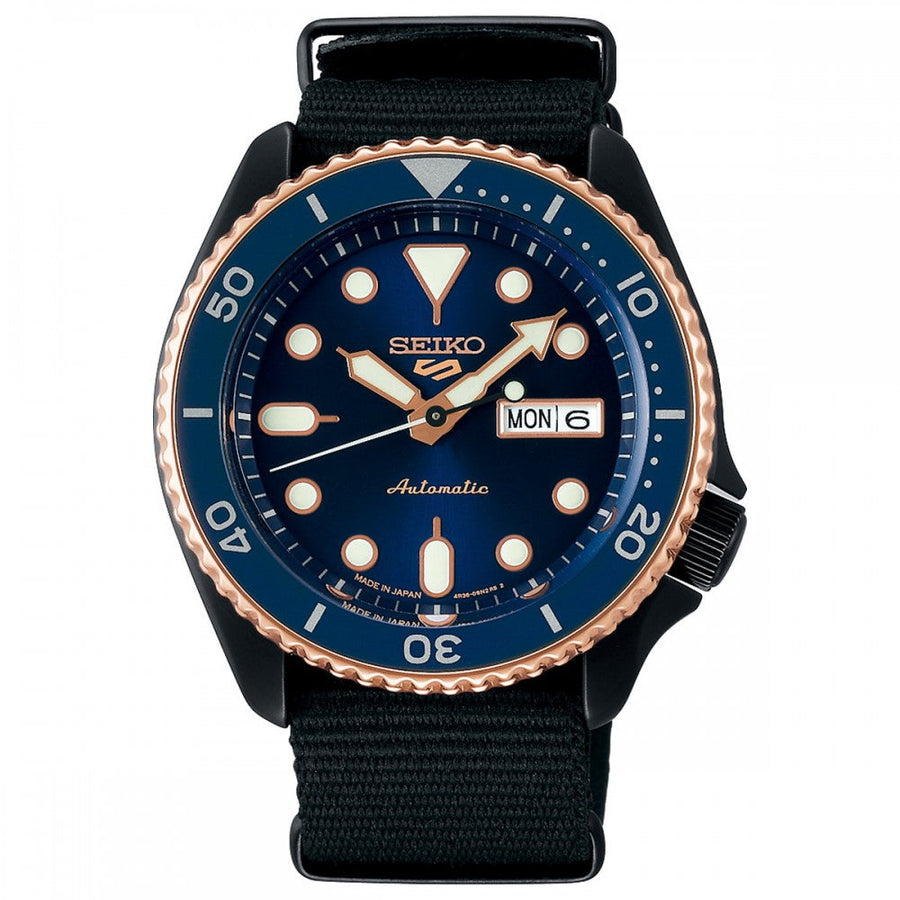 Reloj deportivo automático Seiko 5 para hombre Sbsa098