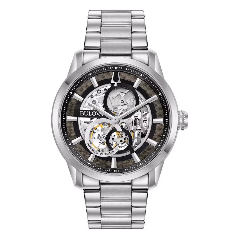 Reloj Bulova Classic Gris Para Hombre 96a208