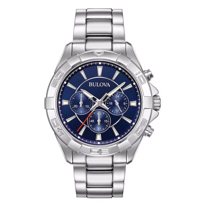 Reloj Bulova Marine Star para hombre, azul 96b256