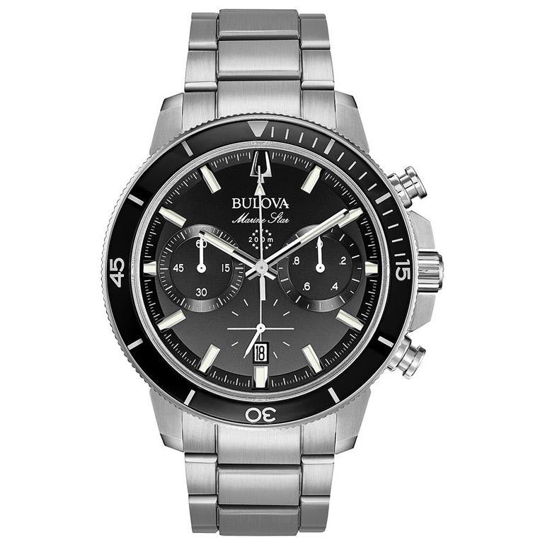Reloj de hombre Bulova Marine Star Negro 96b272
