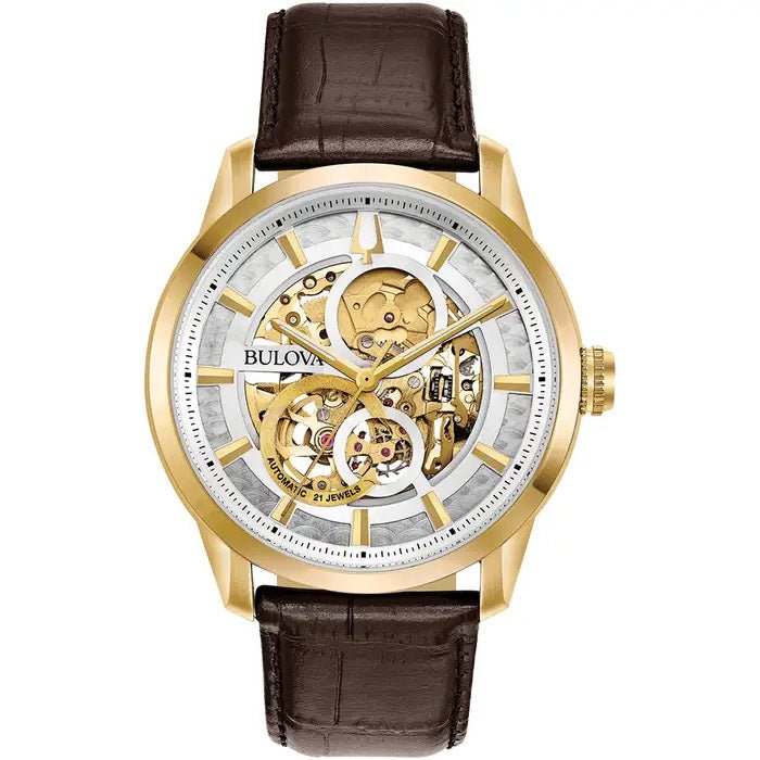 Reloj Bulova Classic para hombre plateado 97a138