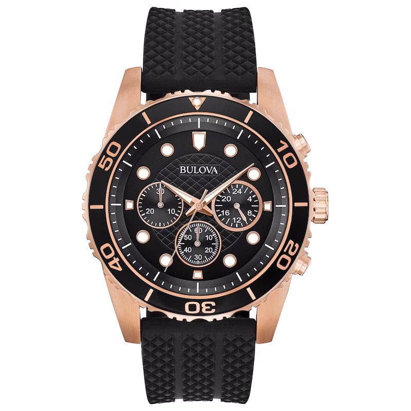 Bulova Exclusivo Reloj de Hombre Negro 98a192