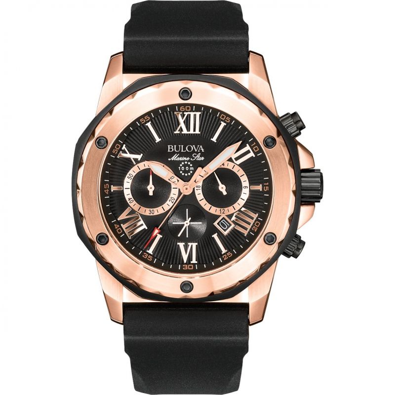 Reloj de caballero Sutton con correa negra 98a304