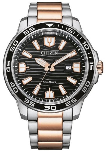 Reloj Citizen Eco Drive Hombre de Dos Tonos Aw1524 84e