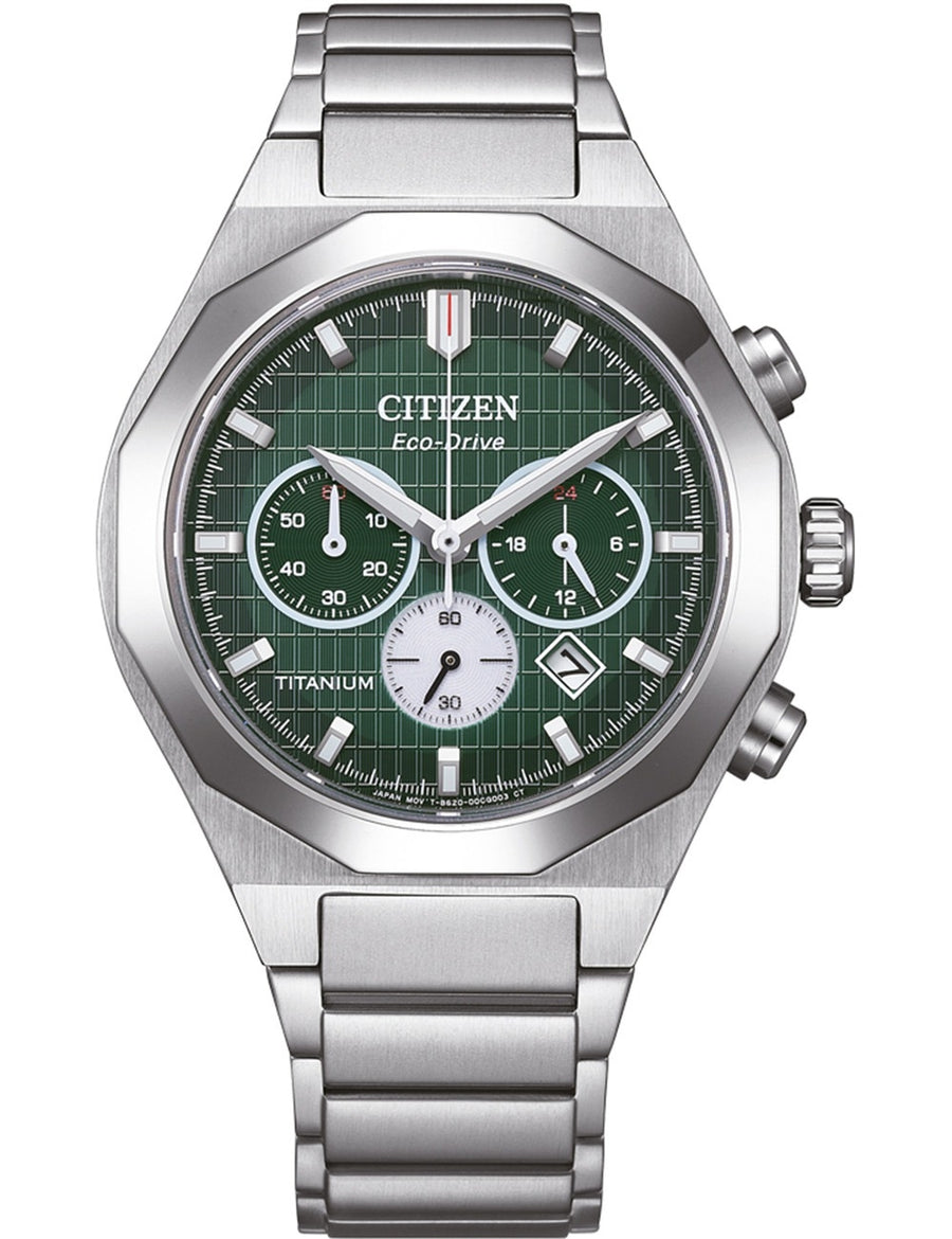CITIZEN Mod. ECO-DRIVE CHR SÚPER TITANIO ZENSHIN SENKEI