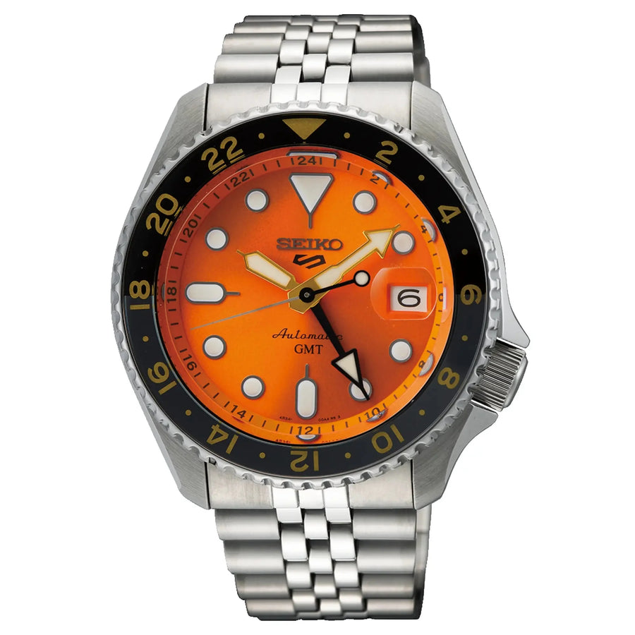Seiko Ssk005k1 Seiko 5 Sports Gmt Automático