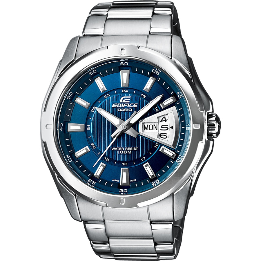 Casio EDIFICE CLASSIC DAY DATE - BLUE