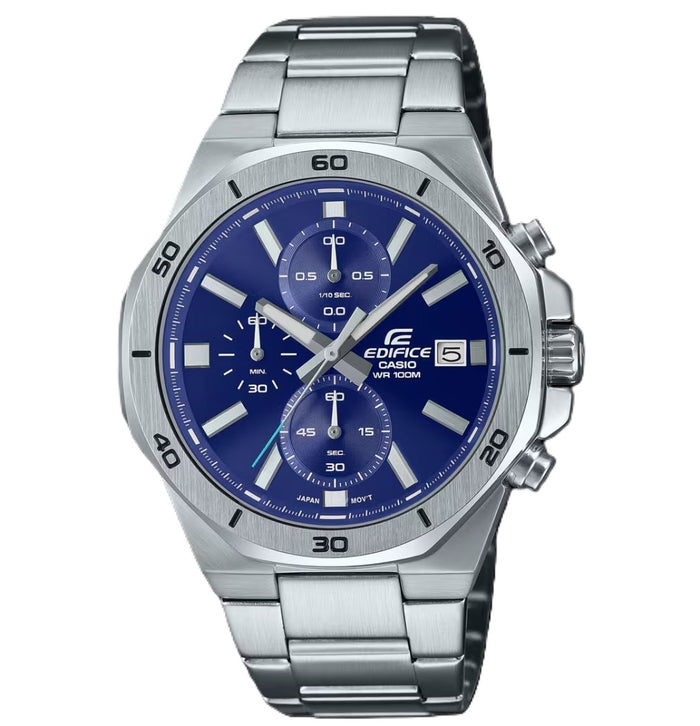 CASIO EDIFICE Mod. OCTAGONAL CHRONOGRAPH - BLUE