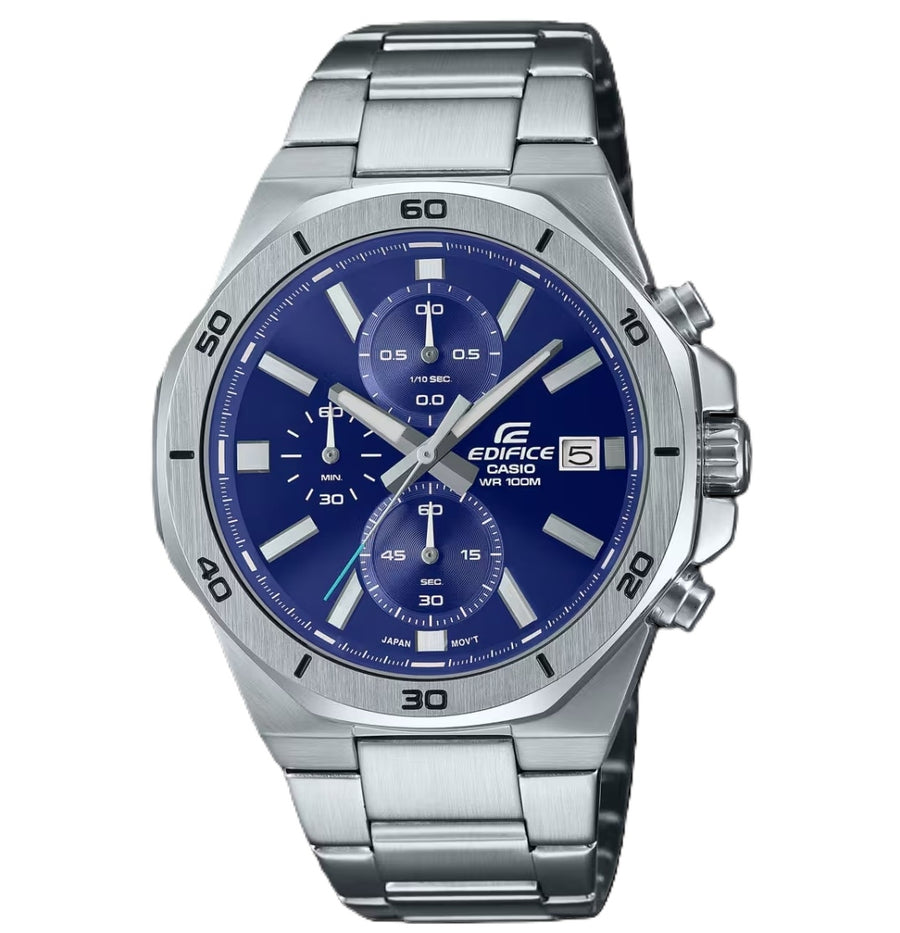 Casio EDIFICE OCTAGONAL CHRONOGRAPH - BLUE