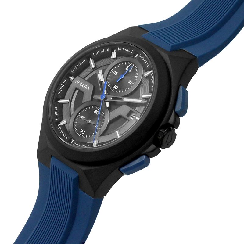 Reloj de Hombre con Correa Azul Maquina 98b380