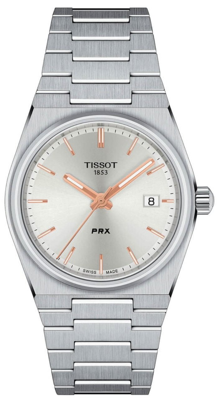 Tissot Mens Watch Prx White Rose Quartz T137 210 11 031 00