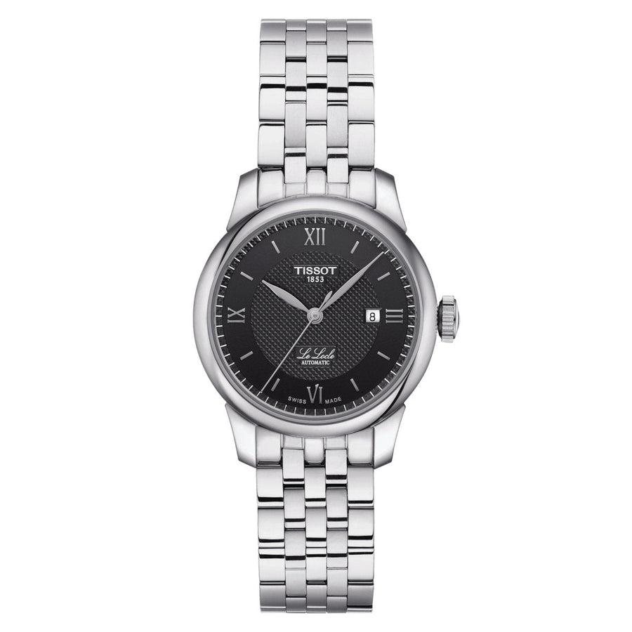 Reloj Tissot de señora automático Le Locle 29 mm negro T0062071105800
