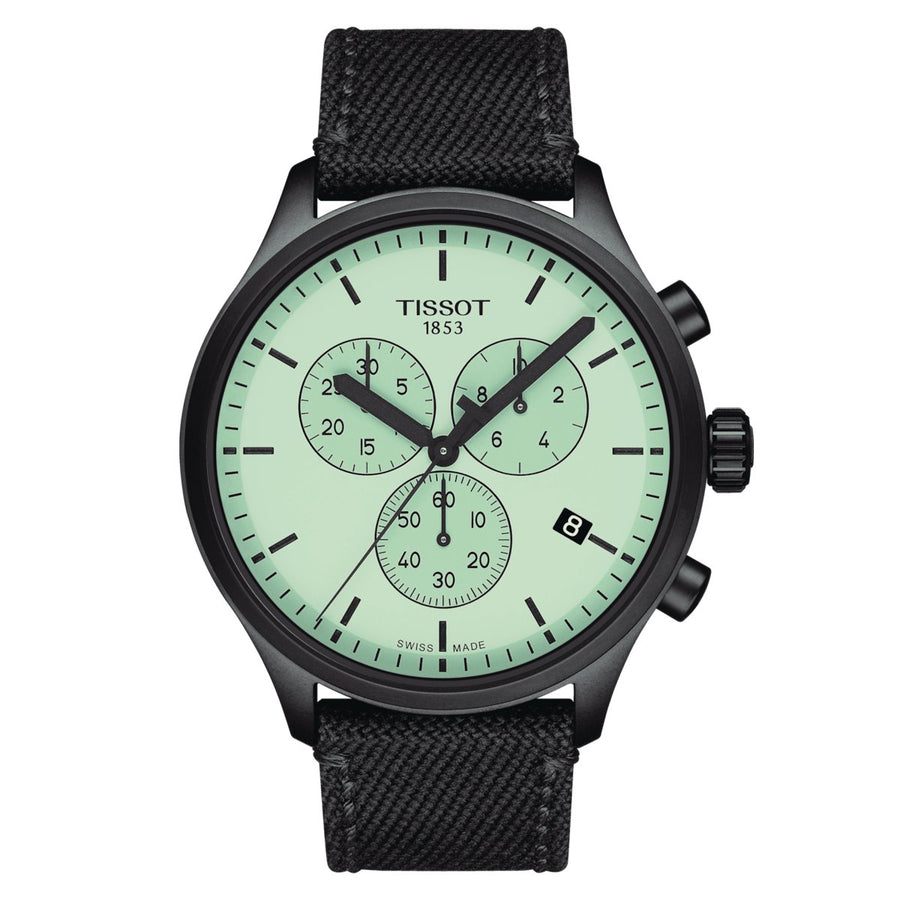 Reloj Tissot para hombre Tissot Chrono Xl 45mm Verde Negro T1166173709100