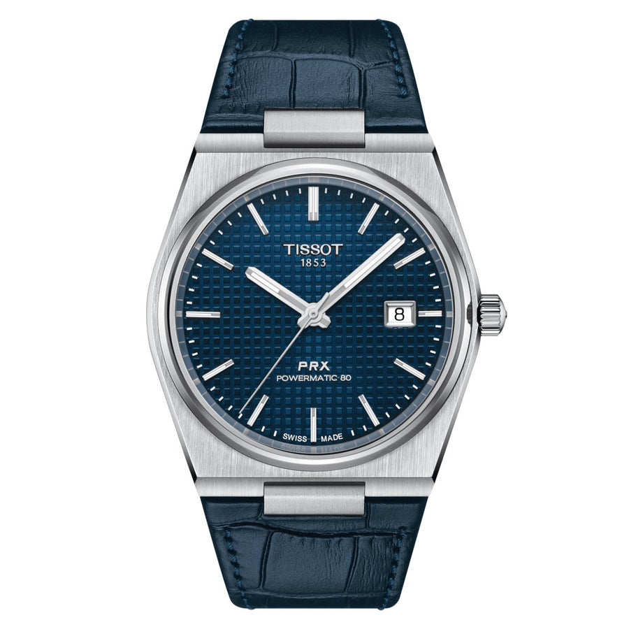Reloj Tissot PRX de 40 mm para hombre, azul, T1374071604100