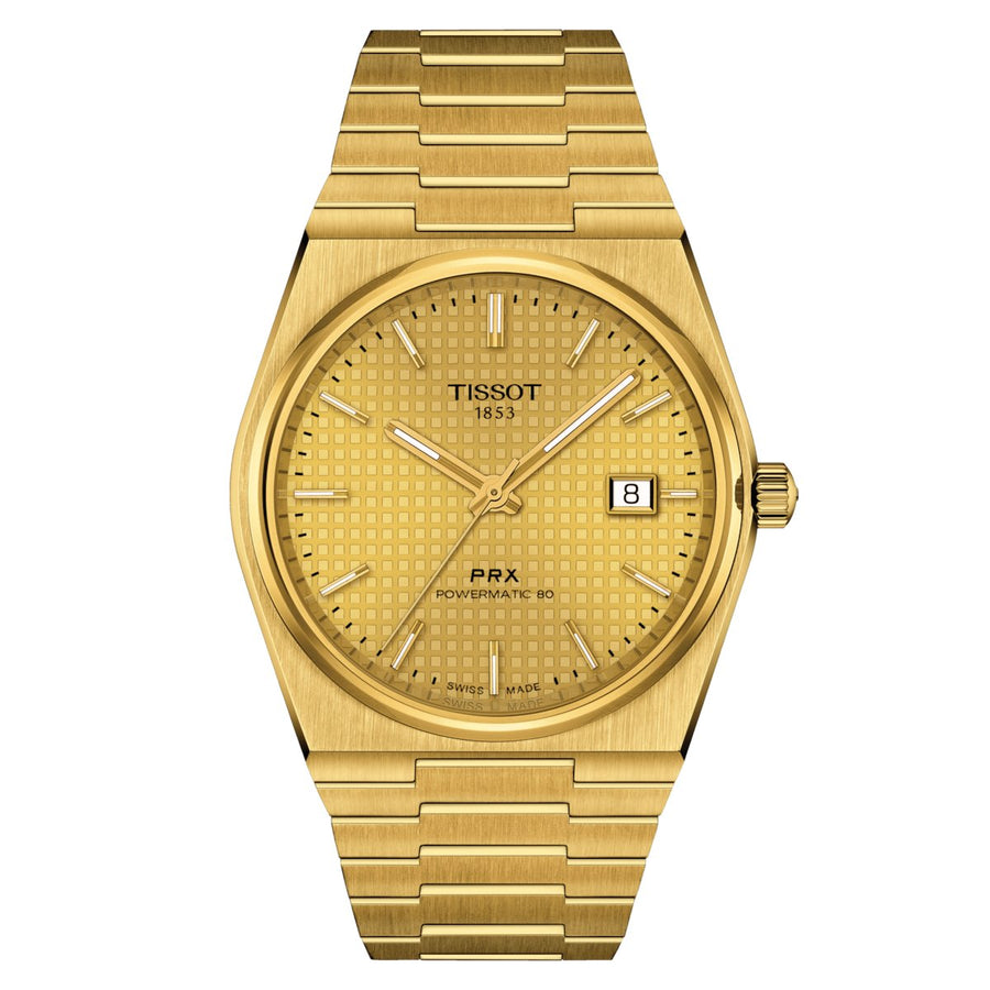 Reloj de oro para hombre Tissot Prx T1374103302100 Copia