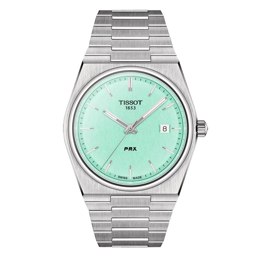Reloj Tissot para hombre Prx verde menta T137 410 11 091 01