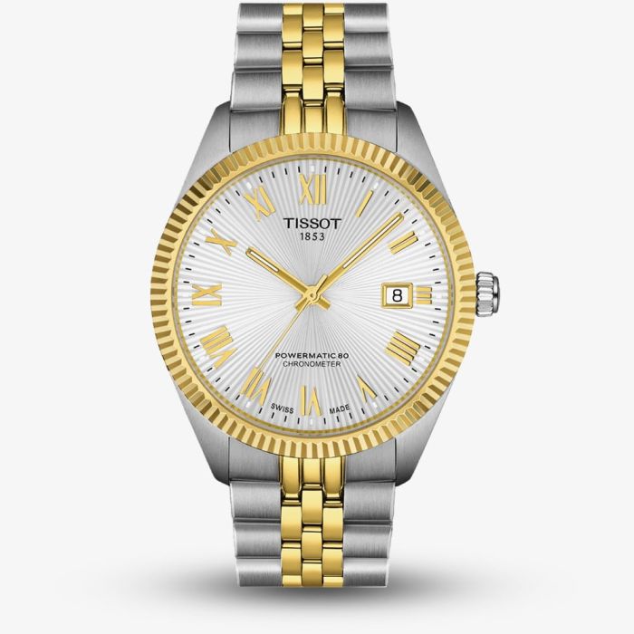 Tissot Ballade Powermatic 80 COSC Dos Tonos Plateado T156.408.22.033.00