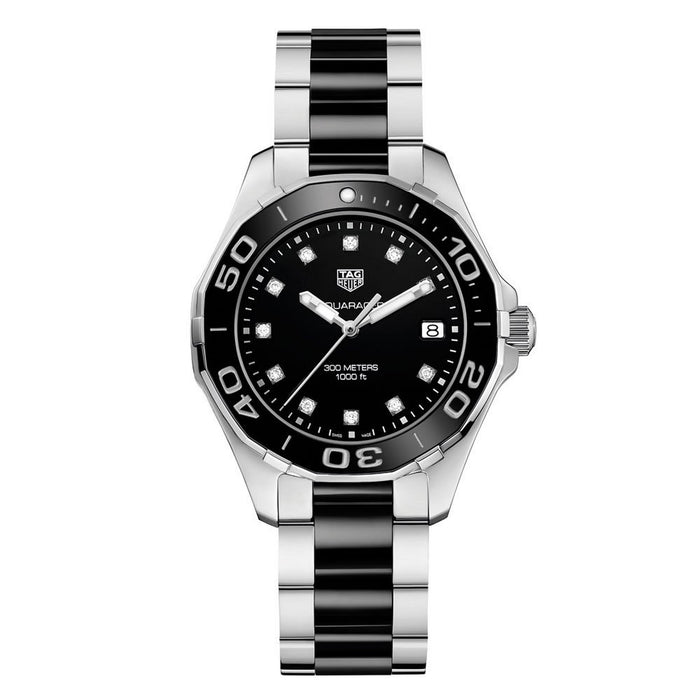 Reloj Tag Heuer Aquaracer de diamante para mujer 7