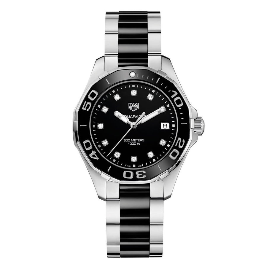 Reloj Tag Heuer Aquaracer de diamante para mujer 7