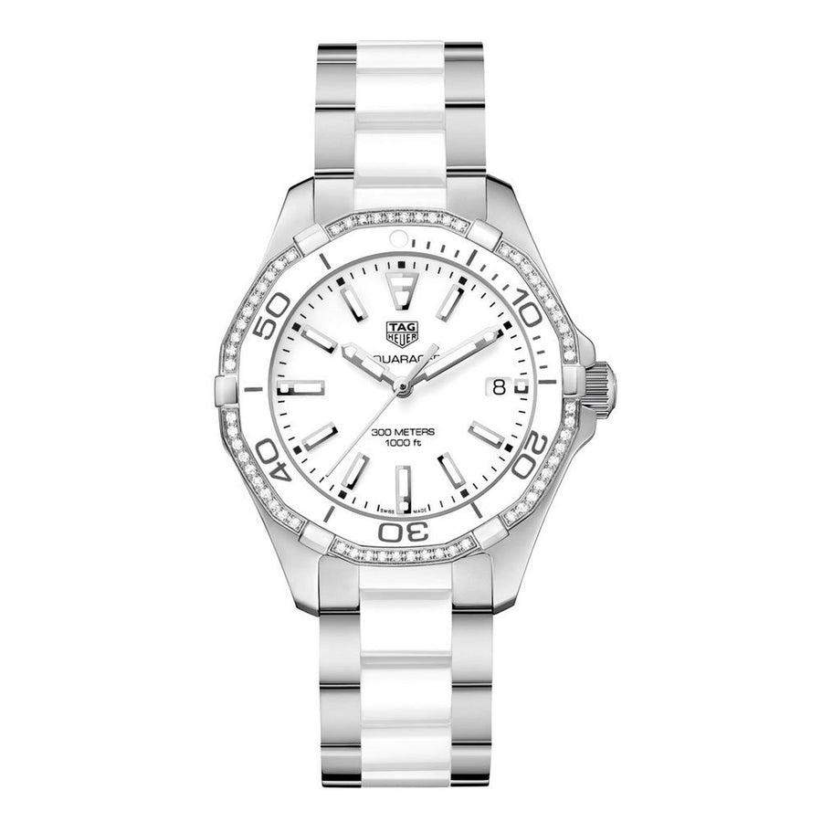 Reloj Tag Heuer Aquaracer de diamante para mujer 2