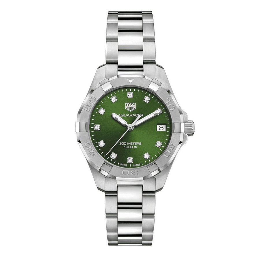 Reloj de mujer Tag Heuer Aquaracer con diamantes