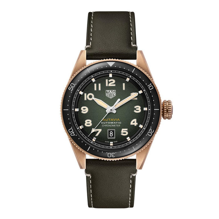 Reloj de hombre Tag Heuer Autavia Cronómetro Automático Bronce