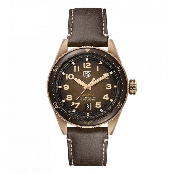 Reloj automático de hombre Tag Heuer Autavia de bronce