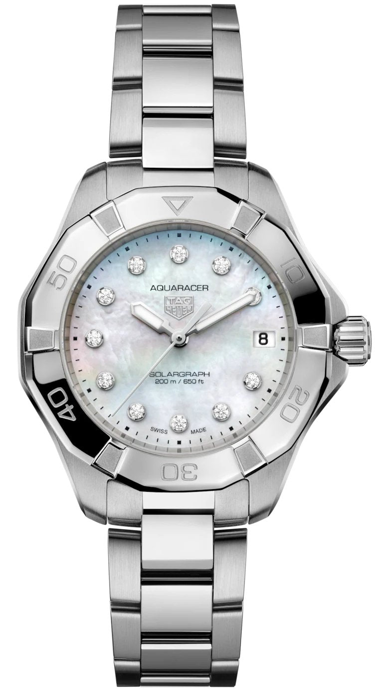 Reloj Tag Heuer Aquaracer Professional 200 Solargraph 34 Wbp1313 Ba0005