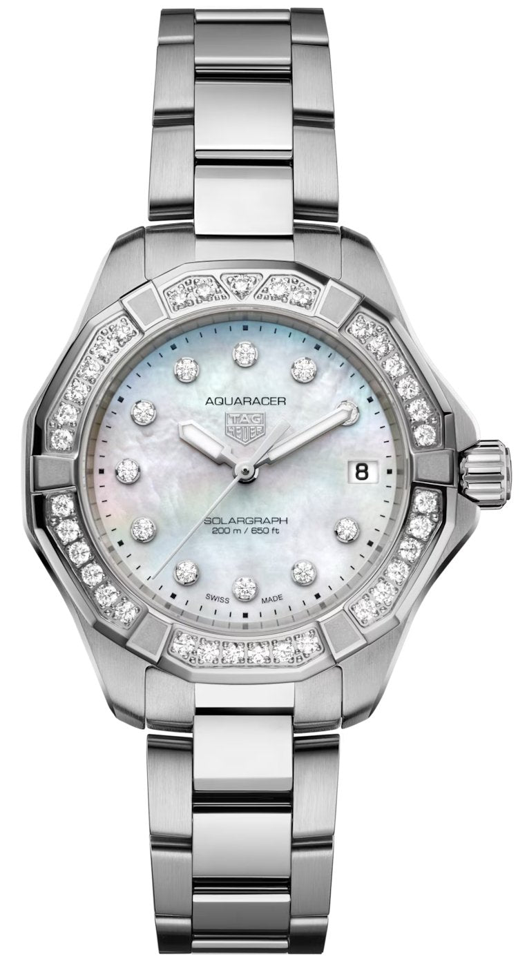 Reloj Tag Heuer Aquaracer Professional 200 Solargraph 34 Wbp1314 Ba0005