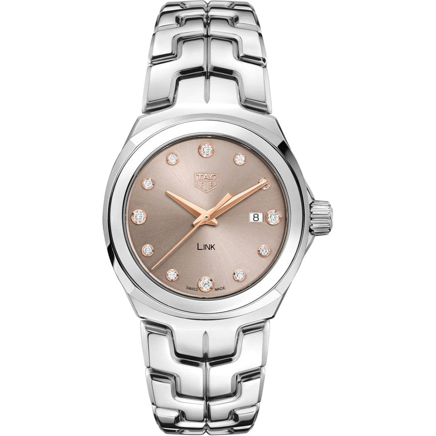 TAG Heuer Watch Link Quartz Ladies Wbc131e Ba0649