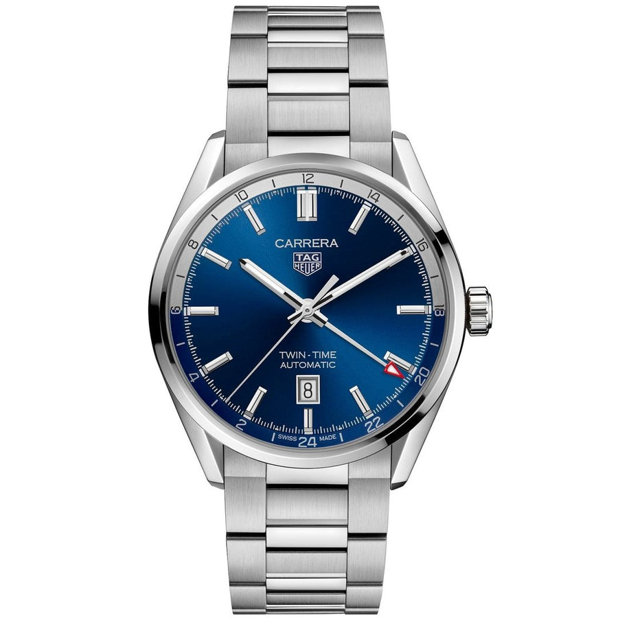 Tag Heuer Reloj Carrera Calibre 7 Twin Time Automático Hombre Wbn201a Ba0640