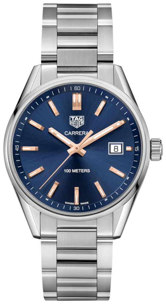 Reloj Tag Heuer Carrera de Cuarzo con Esfera Plateada para Mujer War1112 Ba0601