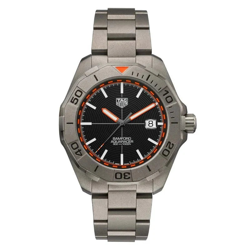 Reloj automático TAg Heuer Aquaracer Carbon Calibre 5 de 41 mm para hombre