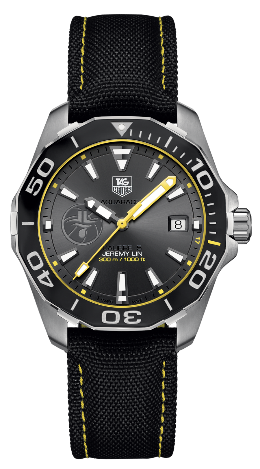 Reloj para hombre Tag Heuer Aquaracer con esfera gris Way211f Fc6362