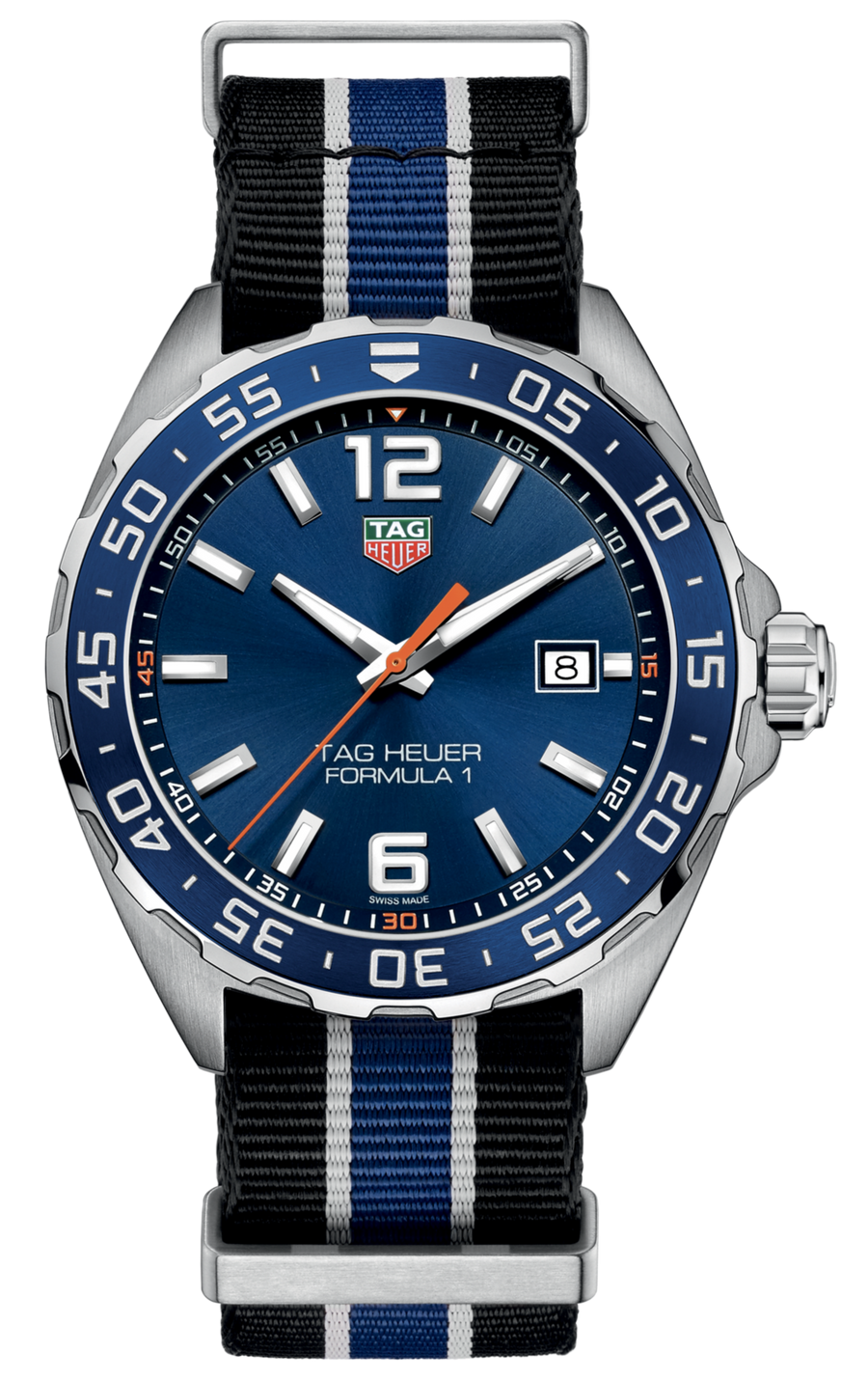 Reloj Tag Heuer Fórmula 1 Cuarzo 43 mm Para Hombre Waz1010 Fc8197
