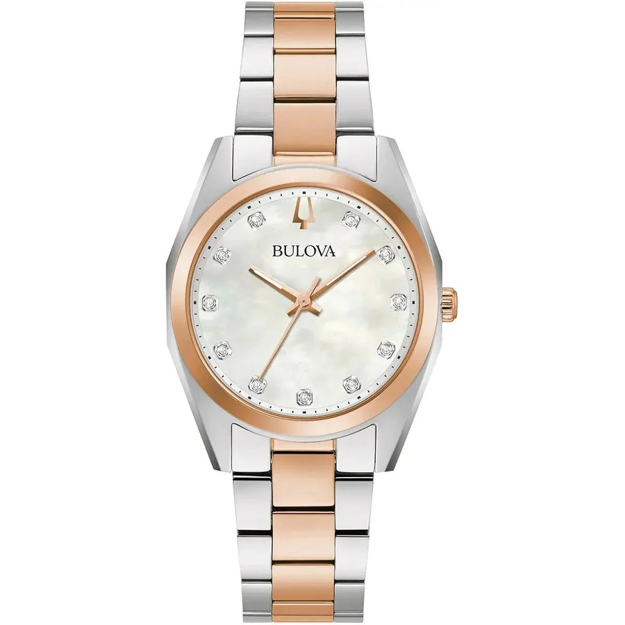 Bulova Surveyor Reloj de Mujer con Nácar 98p207