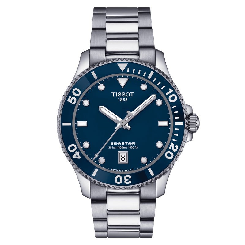 Reloj Tissot Seastar 1000 de 40 mm unisex azul T120 410 11 041 00
