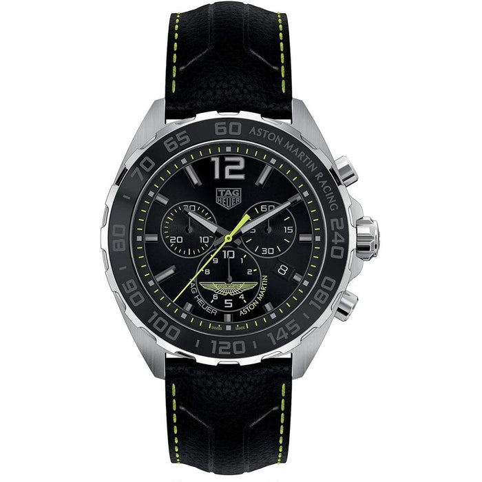 Tag Heuer Formula 1 Aston Martin Red Bull Racing Special Edition Quartz Chronograph 43mm Mens Watch Stainless Steel Case With Blue Textile Strap Blue Dial