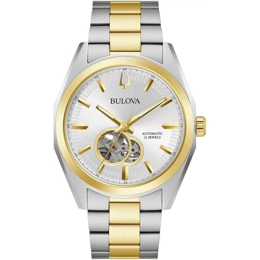 Reloj Bulova Surveyor Auto bicolor para hombre 98a284