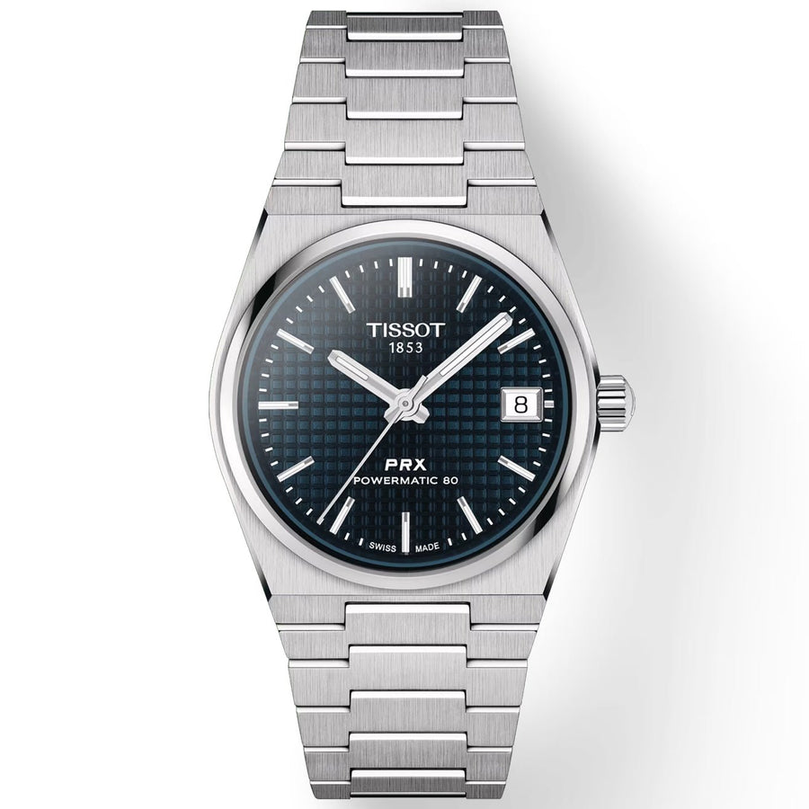 Reloj Unisex Tissot Prx 35mm Automático Plateado T137 207 11 041 00