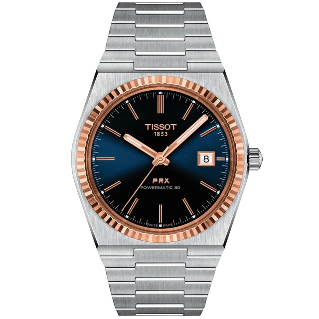 Tissot Prx Powermatic 80 Mens Silver Watch T931 407 41 041 00