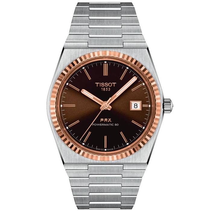 Tissot Prx Powermatic 80 Mens Silver Watch T931 407 41 291 00