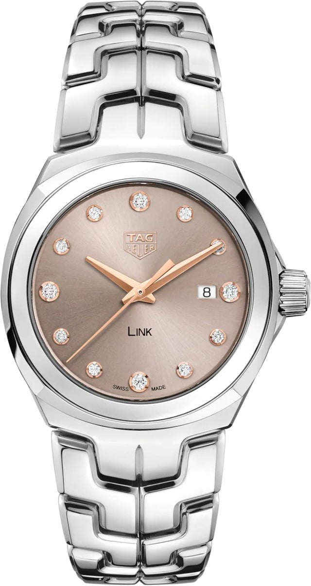 TAG Heuer Watch Link Quartz Ladies Wbc131e Ba0649
