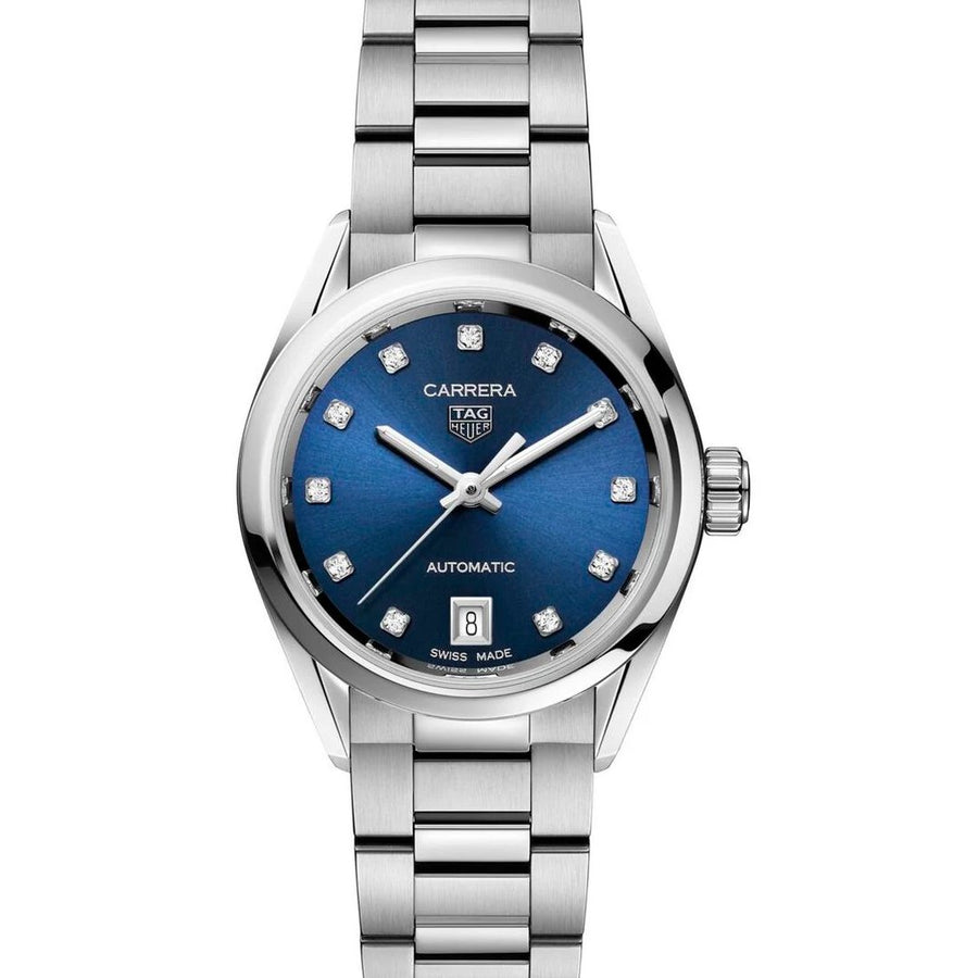 Reloj Tag Heuer Carrera Calibre 9 Automático para Mujer Wbn2413 Ba0621