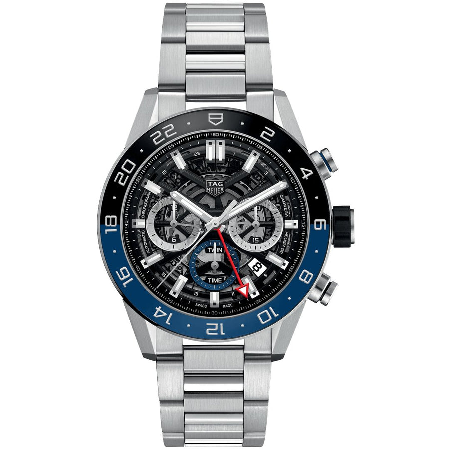 Reloj Tag Heuer Carrera Cronógrafo Gmt Cbg2a1z Ba0658