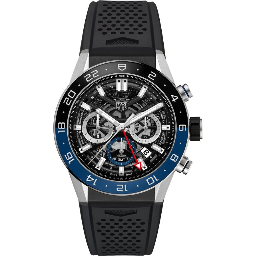 Reloj Tag Heuer Carrera Cronógrafo Gmt Cbg2a1z Ft6157